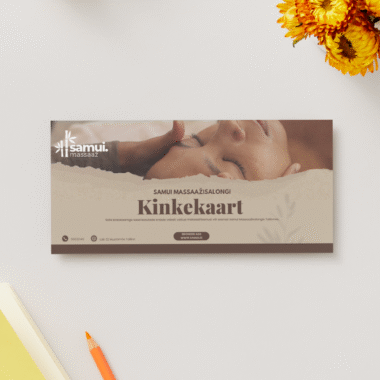 Samui Massaaži kinkekaart 1h